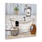Stupell Industries Bathroom Farmhouse Style Tub Canvas Wall Art